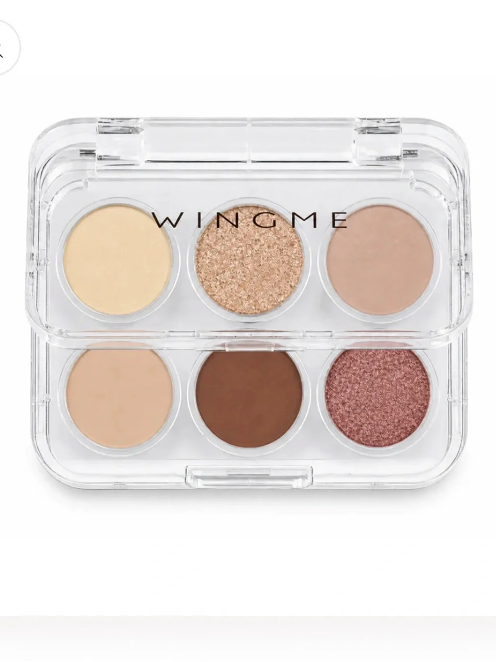 wingme Mini Muse Eyeshadow Palette 6 Colors